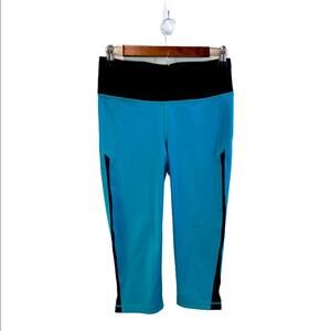 Lululemon Smooth Stride Crop 17" Viridian Green 6